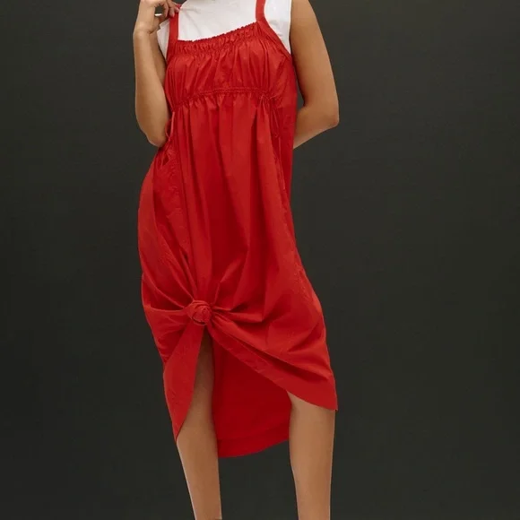 Anthropologie Keeseville Smocked Dress - Picture 5 of 7